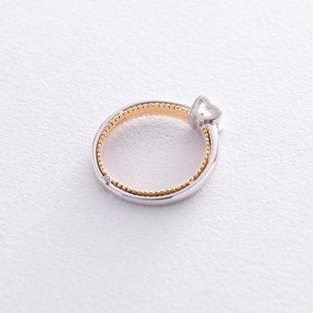 Золотое кольцо с бриллиантами - Оникс