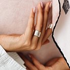 Широкое кольцо "Плутон" в серебре 112143 от ювелирного магазина Оникс