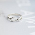 Серебряное кольцо "Бесконечность" 111376 от ювелирного магазина Оникс - 4