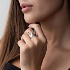 Серебряное кольцо "Корона" 111854 от ювелирного магазина Оникс - 1