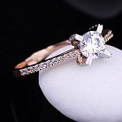 Женское кольцо (фианиты) к02765 от ювелирного магазина Оникс