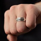 Мужское серебряное кольцо (чернение) 1278 от ювелирного магазина Оникс - 7
