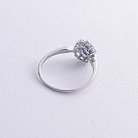 Золотое кольцо (сапфир, бриллианты) кб0519gl от ювелирного магазина Оникс - 5