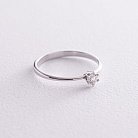 Помолвочное золотое кольцо с бриллиантом 227881121 от ювелирного магазина Оникс - 3