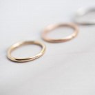 Золотое кольцо с бриллиантом в стиле минимализм обрб0003 от ювелирного магазина Оникс - 4