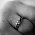 Мужское серебряное кольцо "Антистресс" (чернение) TR-01-00006 от ювелирного магазина Оникс - 4