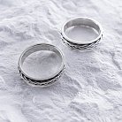 Мужское серебряное кольцо "Антистресс" (чернение) TR-01-00006 от ювелирного магазина Оникс - 8