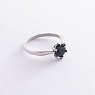 Серебряное кольцо с сапфиром GS-01-017-31 от ювелирного магазина Оникс - 2