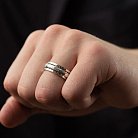 Мужское серебряное кольцо (чернение) 1278 от ювелирного магазина Оникс - 8