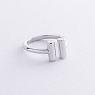 Серебряное кольцо "Lora" 7116 от ювелирного магазина Оникс - 3