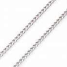 Серебряная цепочка. Панцирное плетение б010093 от ювелирного магазина Оникс - 1