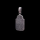Срібна ладанка Божої Матері Тихвинська 13859 от ювелирного магазина Оникс - 1