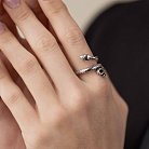Серебряное кольцо "Змея" 3853 от ювелирного магазина Оникс - 3