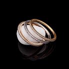 Золотое кольцо с бриллиантами 160615ch от ювелирного магазина Оникс - 1