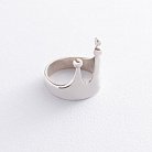 Серебряное кольцо "Корона" 111854 от ювелирного магазина Оникс - 3