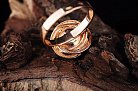 Золотое кольцо (культ. пресн. жемчуг) к00017 от ювелирного магазина Оникс - 1