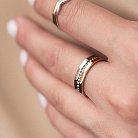 Кольцо "Волна" в белом золоте к06730 от ювелирного магазина Оникс - 17