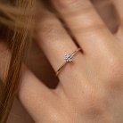Помолвочное золотое кольцо с бриллиантом 227881121 от ювелирного магазина Оникс - 2