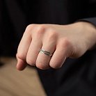 Мужское серебряное кольцо "Антистресс" (чернение) TR-01-00006 от ювелирного магазина Оникс - 6