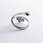 Серебряное кольцо "Змея" 3853 от ювелирного магазина Оникс - 5