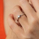 Помолвочное кольцо с бриллиантом (белое золото) 220471121 от ювелирного магазина Оникс - 3