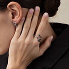 Серебряное кольцо "Змея" 3853 от ювелирного магазина Оникс - 7