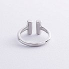 Серебряное кольцо "Lora" 7116 от ювелирного магазина Оникс - 5