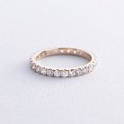Кольцо с дорожкой бриллиантов (желтое золото) 238181621 от ювелирного магазина Оникс - 2