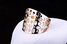 Женское узорное кольцо к01152 от ювелирного магазина Оникс - 1