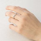 Золотий перстень з діамантами кб0169са от ювелирного магазина Оникс - 4