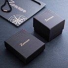 Мужской браслет с серебром и золотой вставкой "Якорь" Zancan EXB646-B от ювелирного магазина Оникс - 4