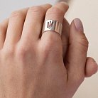 Серебряное кольцо "Герб Украины - Тризуб" 112676 от ювелирного магазина Оникс - 14