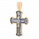 Православний хрест (чорніння, позолота) 132719 от ювелирного магазина Оникс - 1