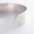 Жесткий браслет ручной работы из серебра 141381 от ювелирного магазина Оникс - 10
