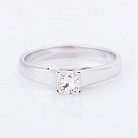Золотое кольцо с бриллиантом R0982 от ювелирного магазина Оникс - 2