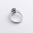 Серебряное кольцо с сапфиром GS-01-003-31 от ювелирного магазина Оникс - 2
