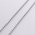 Шариковая цепочка в серебре СРА22 от ювелирного магазина Оникс - 2