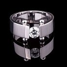 Мужское кольцо (фианит) к02618 от ювелирного магазина Оникс - 2