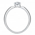 Золотое помолвочное кольцо с бриллиантом zberd907 от ювелирного магазина Оникс - 1