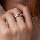 Серебряное кольцо "Эбигейл" с фианитами 8350 от ювелирного магазина Оникс - 4