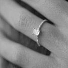 Помолвочное кольцо с бриллиантами (белое золото) 235451121 от ювелирного магазина Оникс - 3