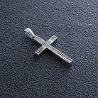 Серебряный крестик с чернением 132700ч от ювелирного магазина Оникс - 12
