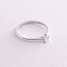 Помолвочное золотое кольцо с бриллиантом кб0460ca от ювелирного магазина Оникс - 2