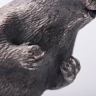 Серебряная фигура ручной работы "Бобер" сер00031 от ювелирного магазина Оникс - 3