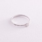 Помолвочное золотое кольцо с бриллиантами 229001121 от ювелирного магазина Оникс - 3