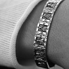 Православный серебряный браслет "Святые Мужи" 076 от ювелирного магазина Оникс - 1