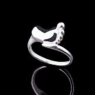 Серебряное кольцо "Ножка младенца" 111709 от ювелирного магазина Оникс