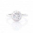 Серебряное кольцо (фианиты) 112059 от ювелирного магазина Оникс - 2
