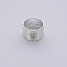 Срібний перстень з гравіруванням "Хвилі" 112143л от ювелирного магазина Оникс - 1