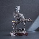 Серебряная шкатулка ручной работы "Дрофа" сер00033д от ювелирного магазина Оникс - 2